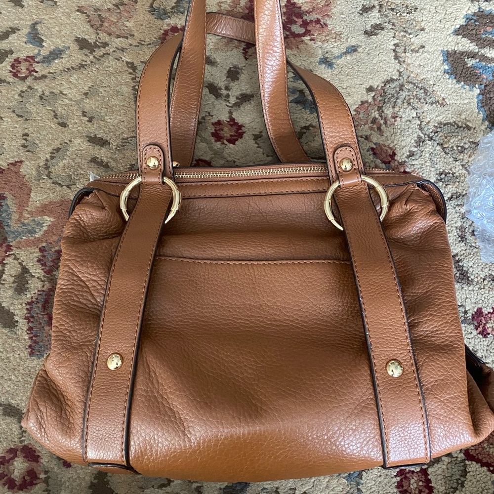 Michael Kors Brown Gen. Leather Shoulder Bag in excellent condition, never used! - Picture 3 of 13